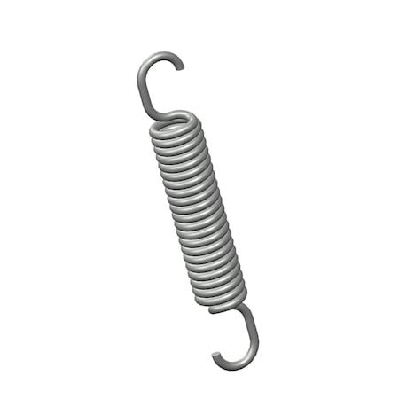 Extension Spring, O= .180, L= 1.00, W= .031